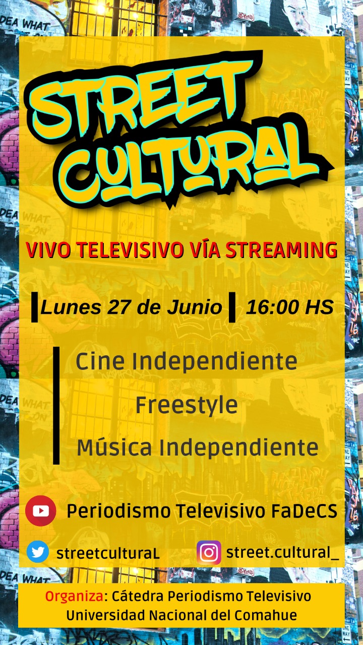 STREET CULTURAL: EL STREAMING DEL CONTENIDO INDEPENDIENTE